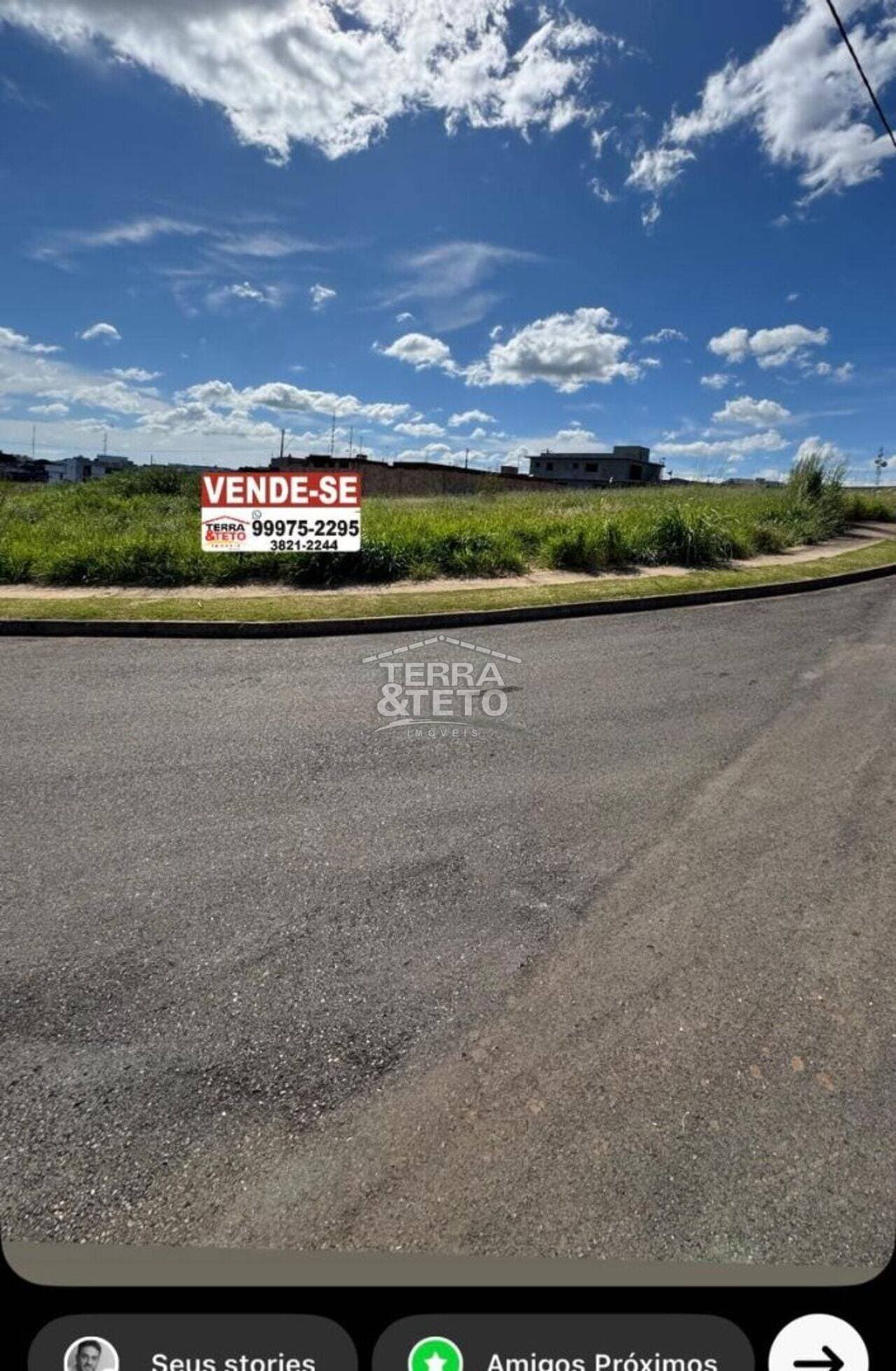 Terreno de 610 m² Bela Vista - Patos de Minas, à venda por R$ 500.000